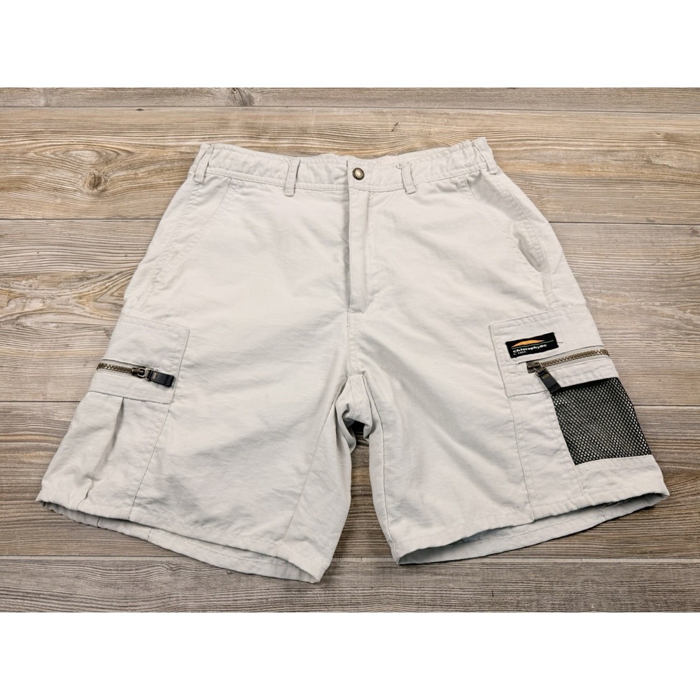 Chlorophyll‎ Women's Mountain Shorts Size XS Beige Nylon Hiking Camping Utility